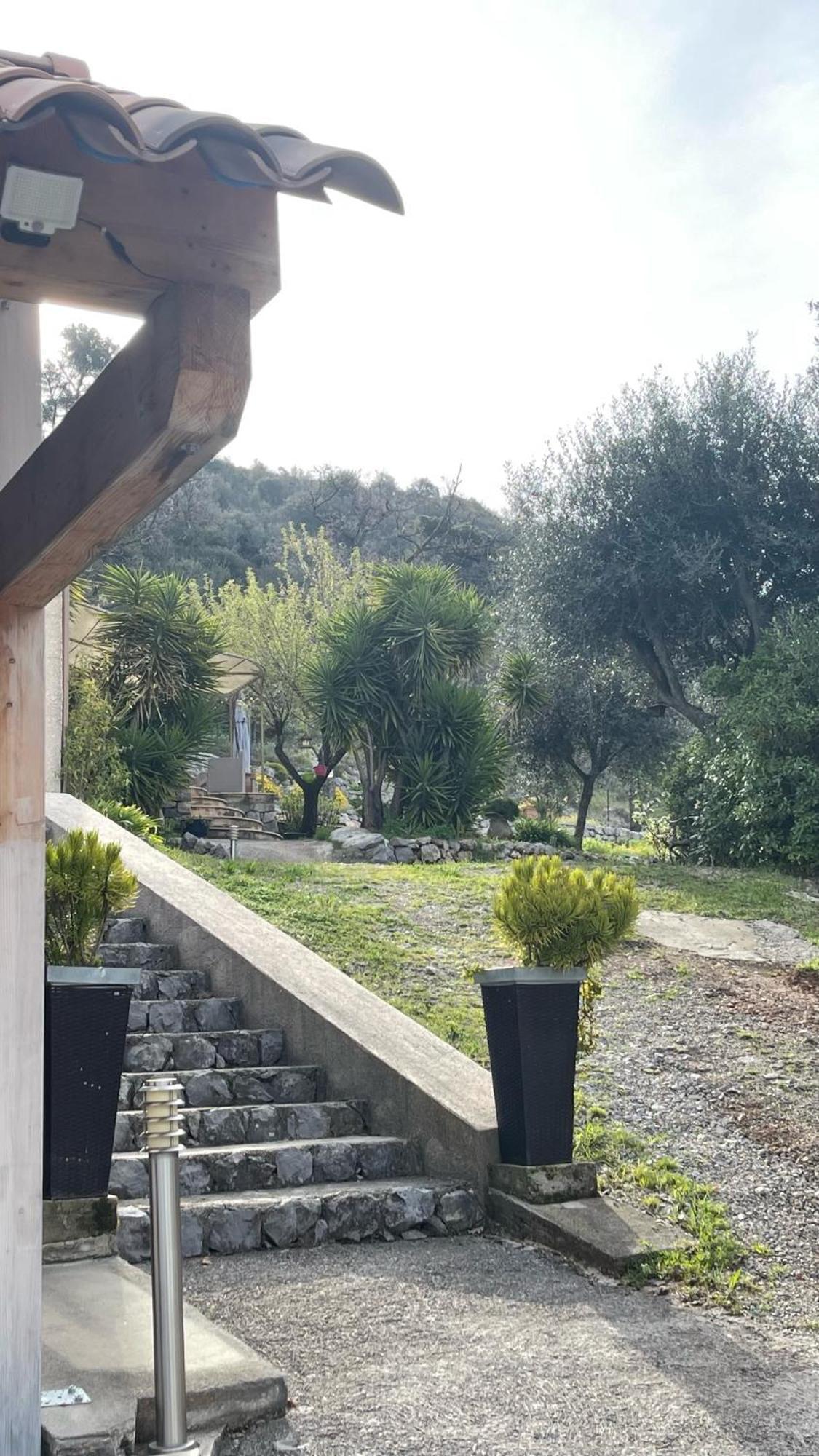 Rez De Jardin, Entre Mer Et Montagne Levens Екстериор снимка
